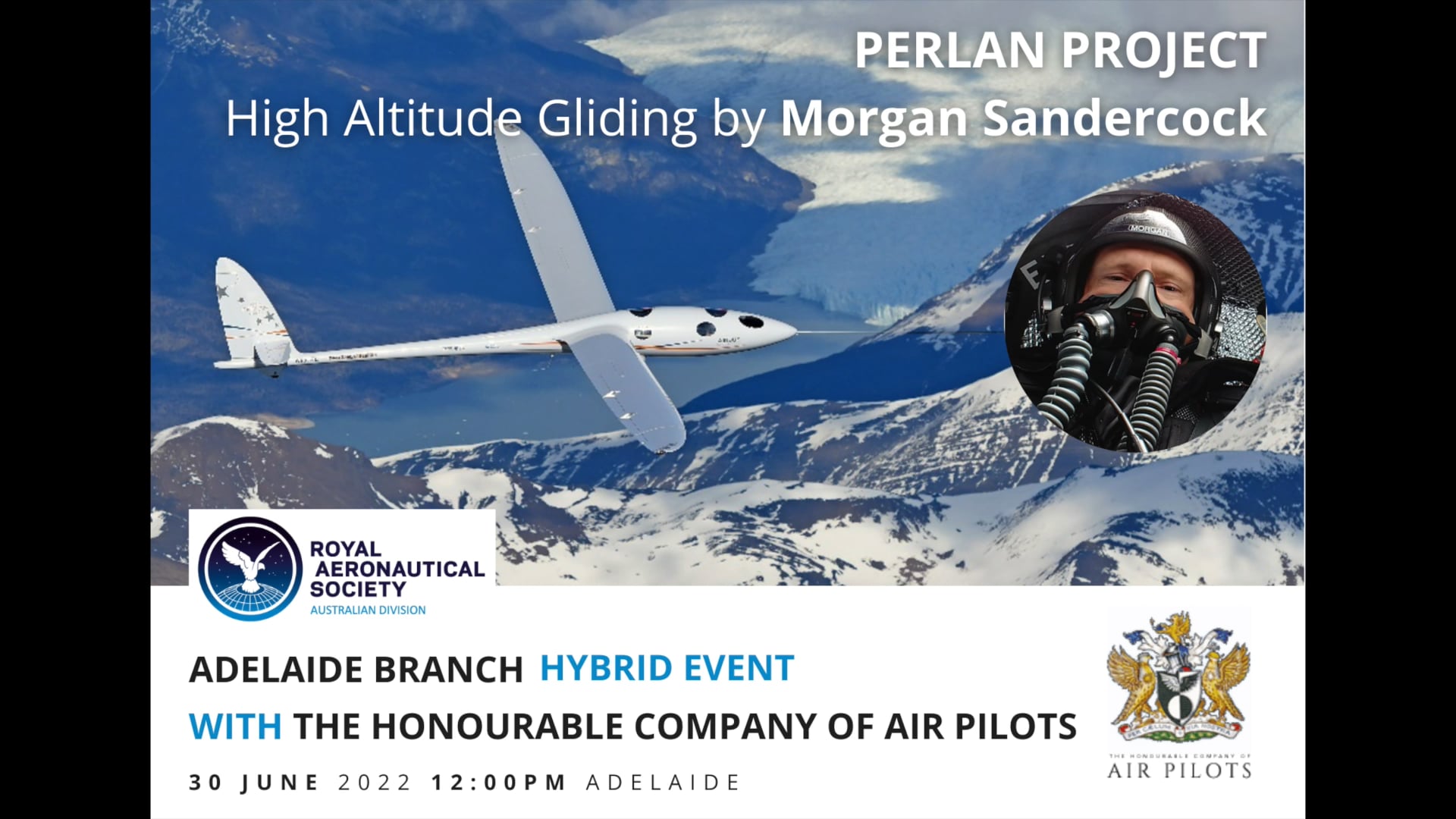 PERLAN PROJECT High Altitude Gliding 30 June 2022 Adelaide on Vimeo