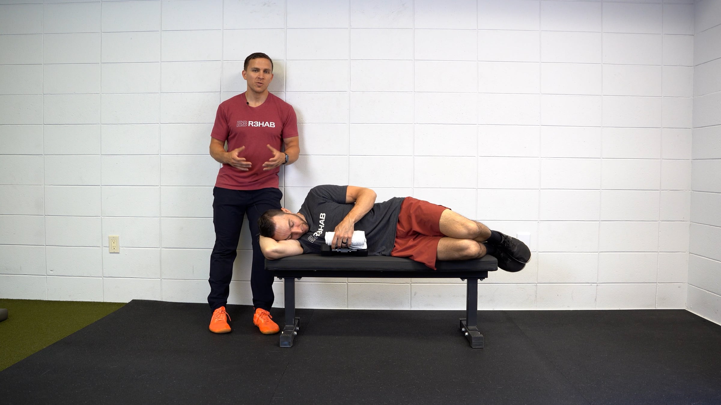Side Lying External Rotation (Tutorial) | Videos & Movies on Vimeo