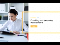 Coaching and Mentoring Models Part - 01