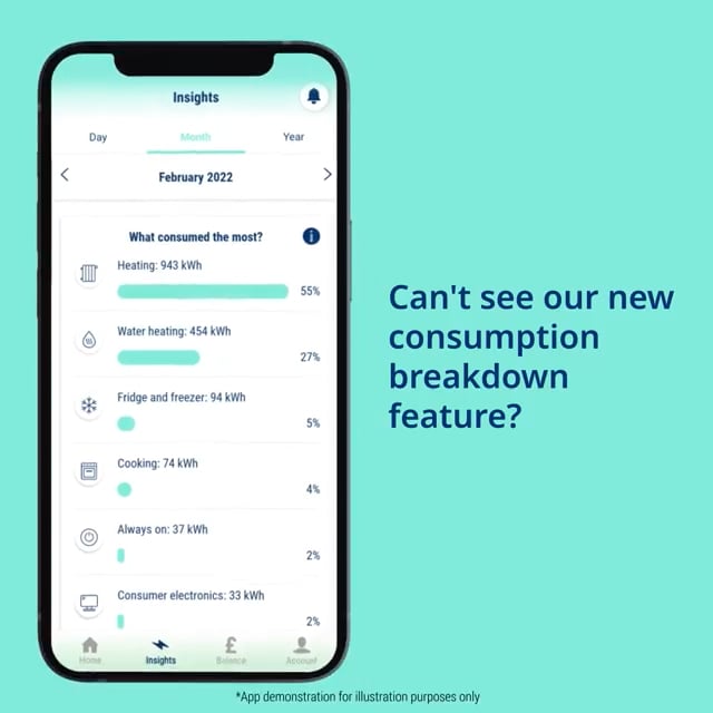 My JE - Where to find our new consumption breakdown feature Image