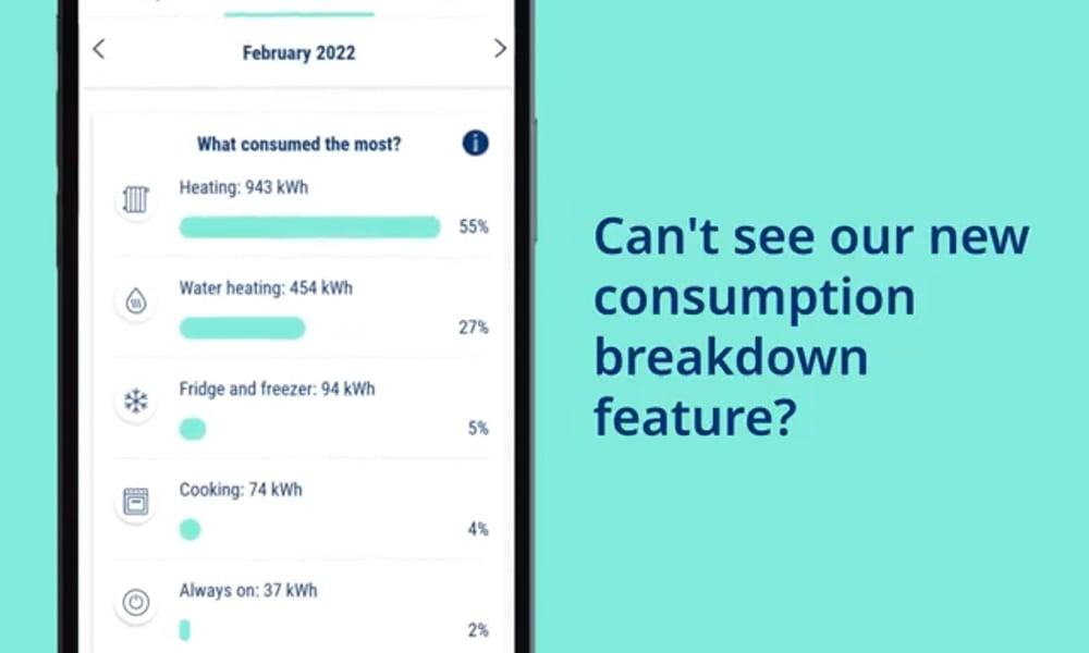 My JE - Where to find our new consumption breakdown feature Image