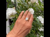 Diamond, Opal, 18ct Ring 10634-1462