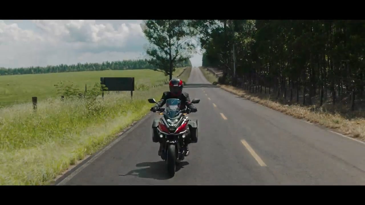 Honda NC 750X ( Camera Car e Drone ).mp4