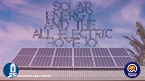 Solar Energy and the All-Electric Home 101 with ReVision Energy