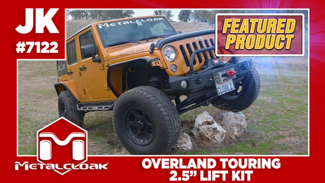 Metalcloak's Jeep JK Wrangler Overland Touring Lift Kit, 
