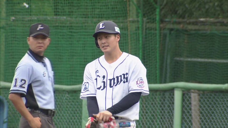 【ファーム】ライオンズ・齊藤誠人 センター前へ2点タイムリーで追加点!! 2022年7月16日  埼玉西武ライオンズ 対 横浜DeNAベイスターズ