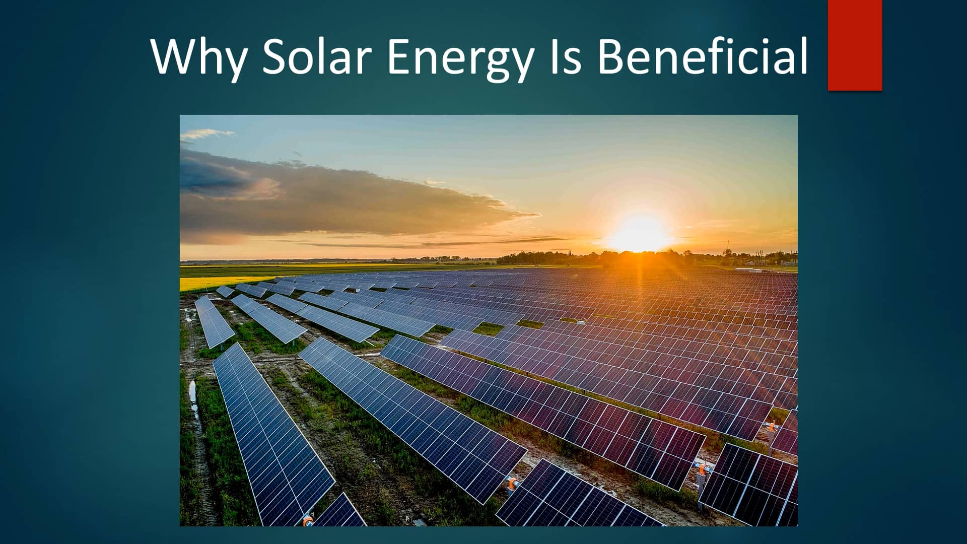 Why Solar Energy Is Beneficial on Vimeo