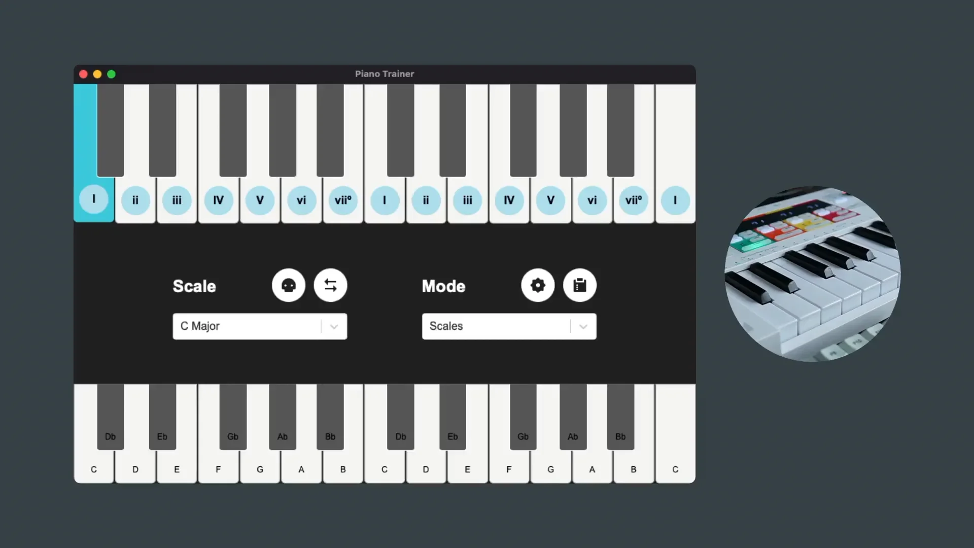 Piano Trainer Overview