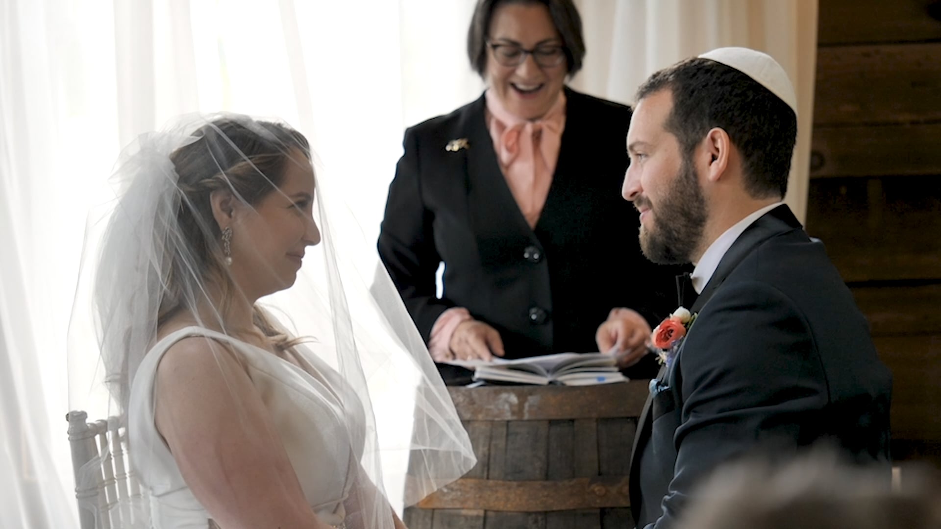 Samantha + Alex | Ketubah Signing and Bedeken