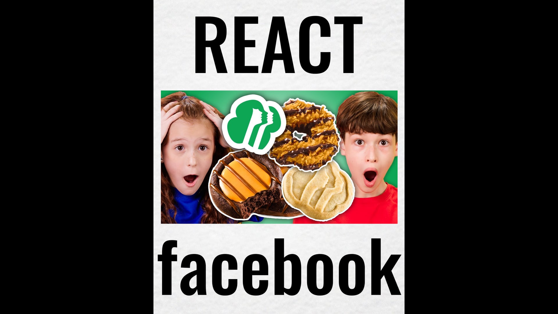 REACT (Facebook) - Kids Judge Girl Scout Cookies!