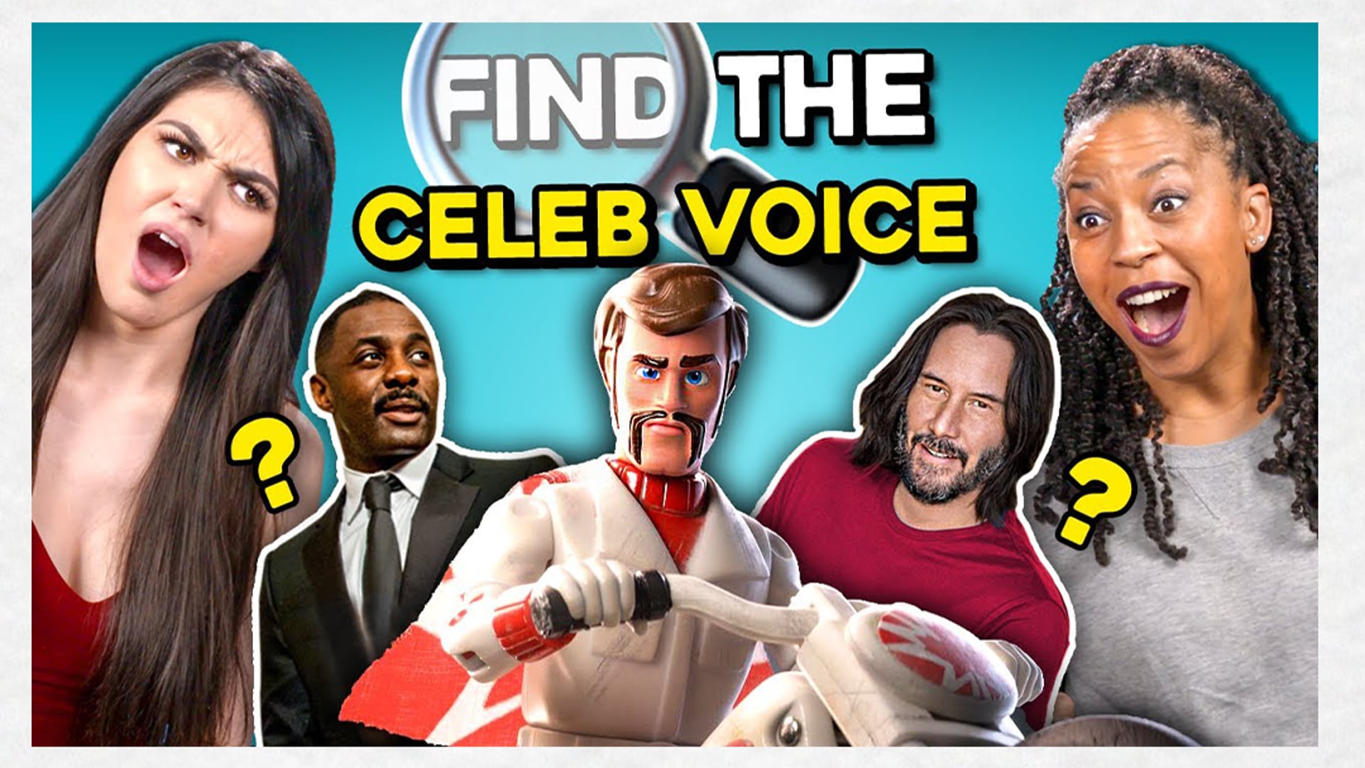 REACT (Facebook) - Can YOU Guess The Celebrity Voice?