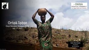 #335 Òrìṣà Ìṣẹ̀ṣe