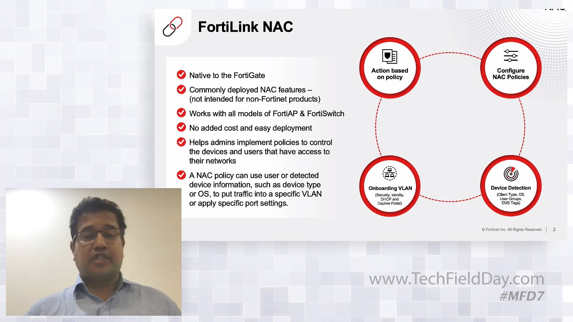 Building NAC Into the LAN with FortiLink NAC on Vimeo