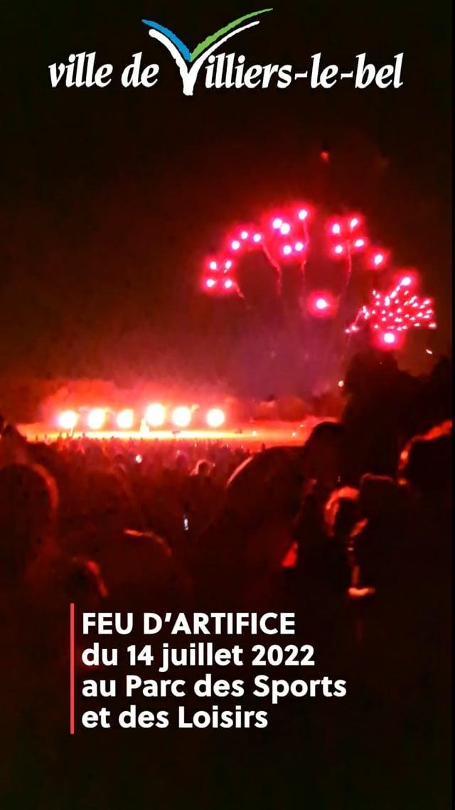 Vimeo Video : Le Feu d'artifice du 14 juillet 2022