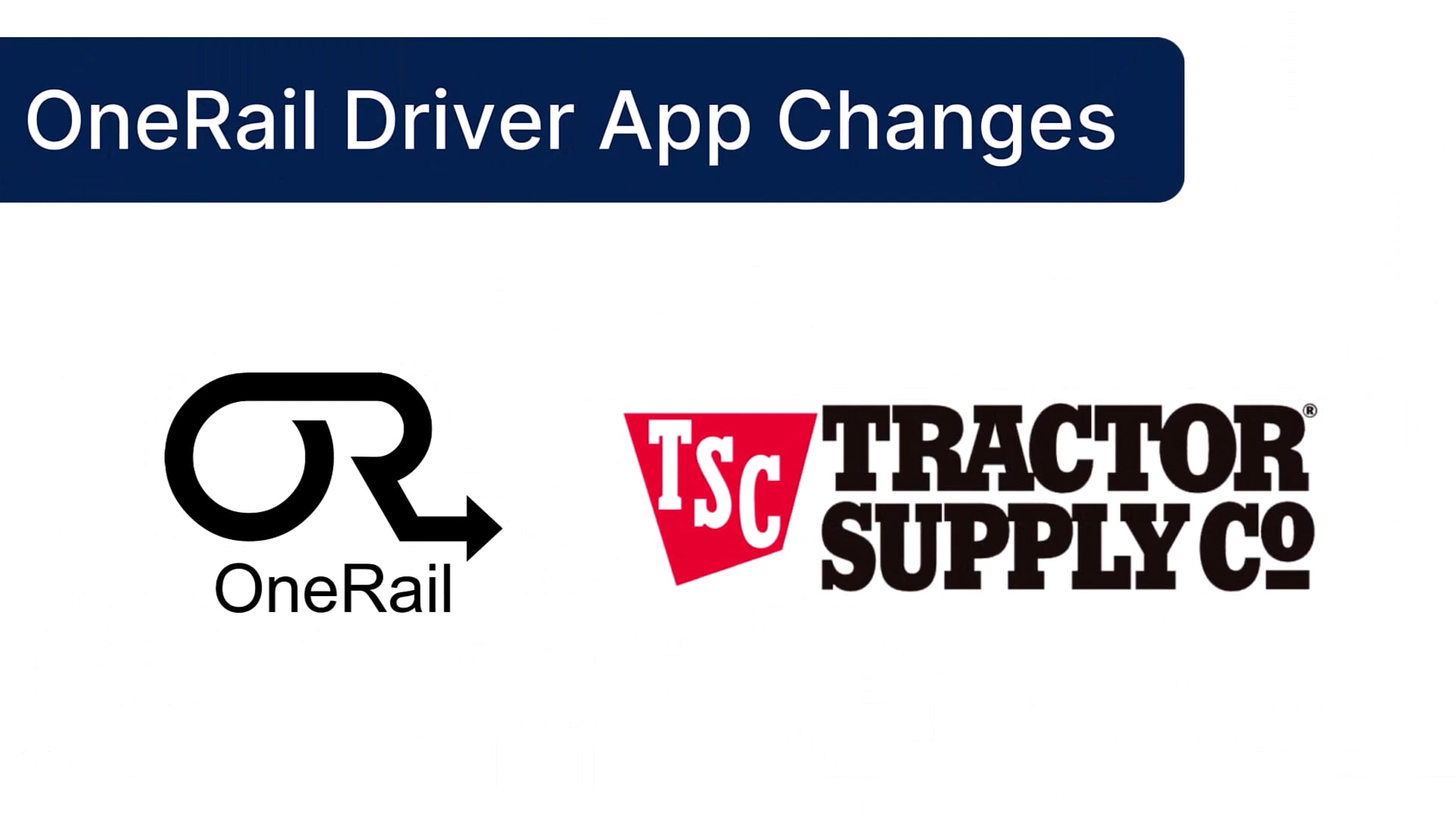 Driver App Changes_TSC on Vimeo