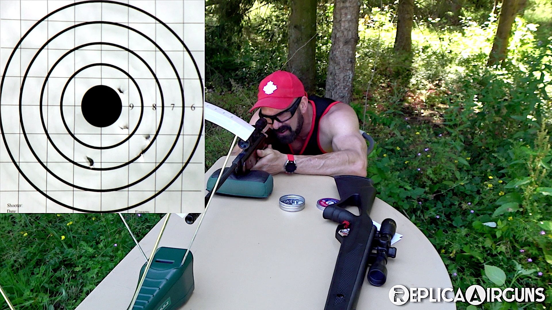 Beeman 1042 .22 Caliber Break Barrel Pellet Rifle Field Test Review.mp4
