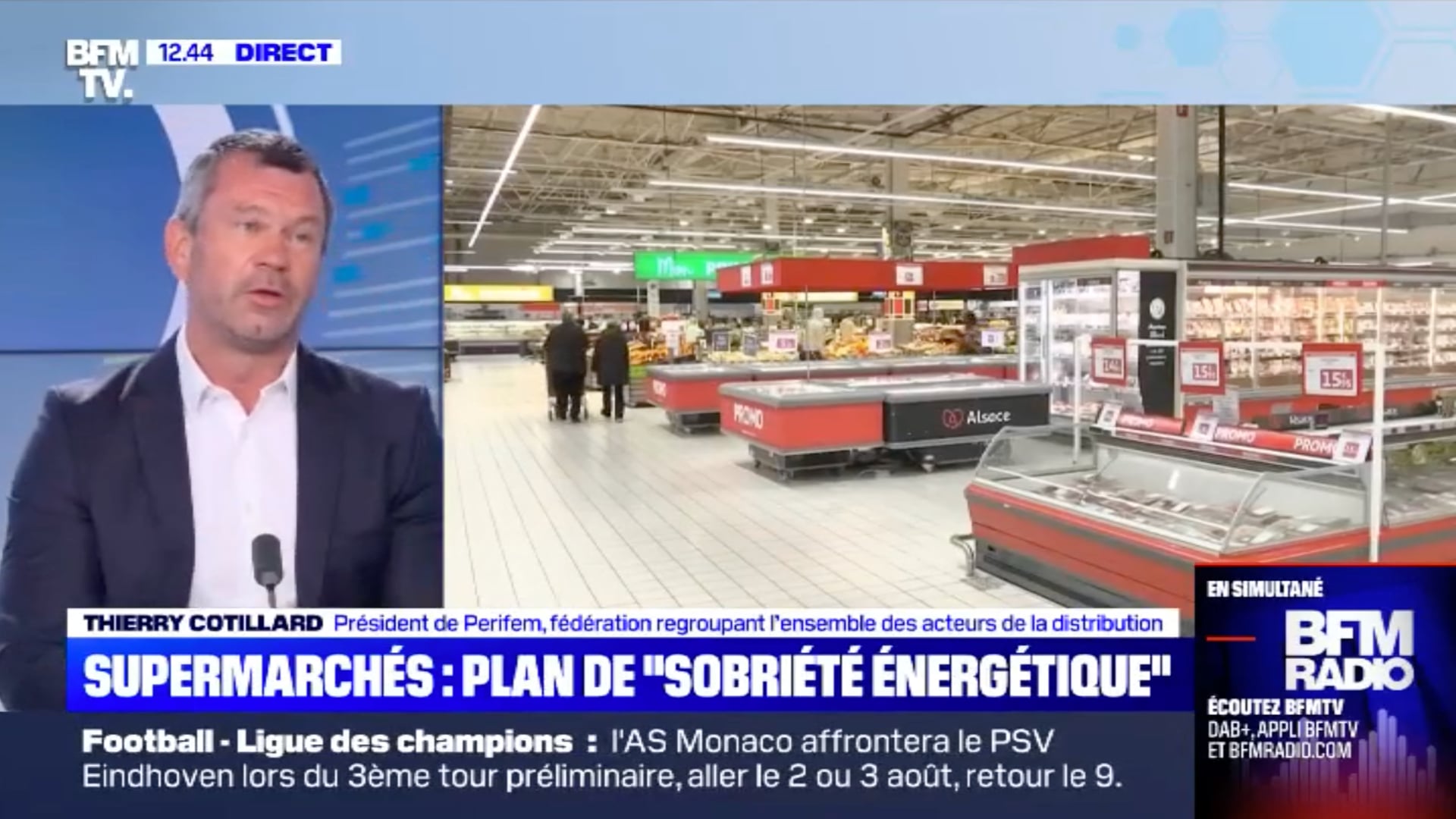 Supermarchés : plan de "sobriété énergétique"