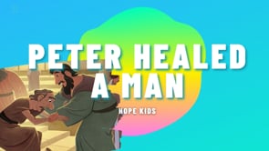 Peter Healed a Man