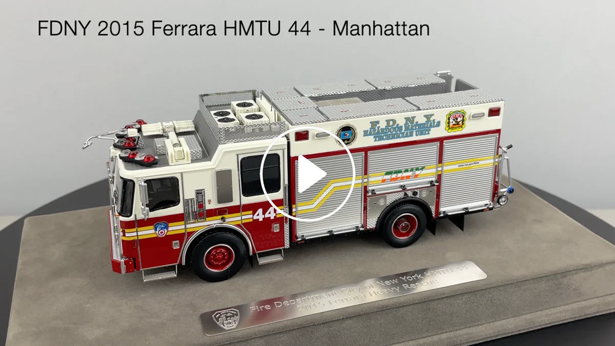 Fire Replicas FDNY 2015 Ferrara Hazardous Materials Technician