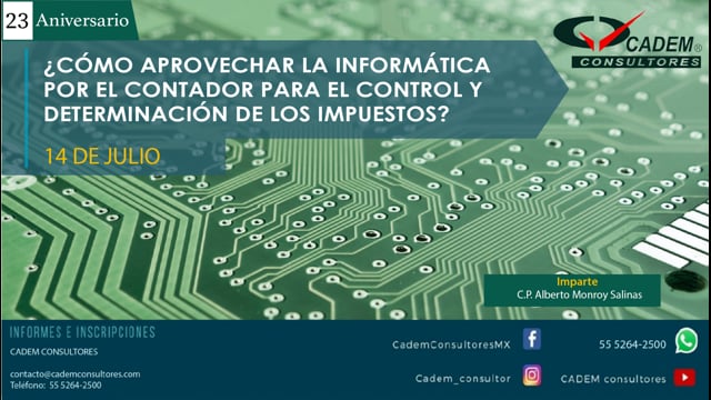 ¿Cómo aprovechar la informática por el contador para el control y determinación de los impuestos?