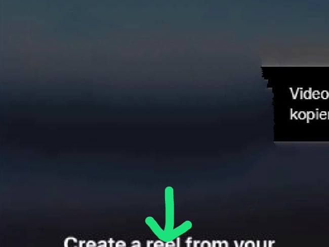 Empfehlung von FB was wir mit Storys machen sollen