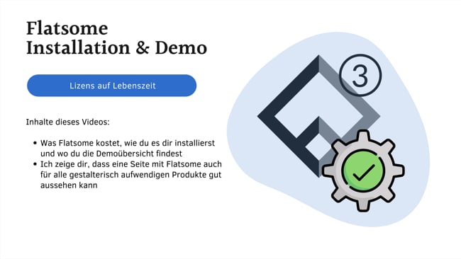 Flatsome Installation & Demo