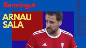 Arnau Sala, engrescat amb el FC l'Escala