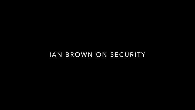 Ian Brown — Security