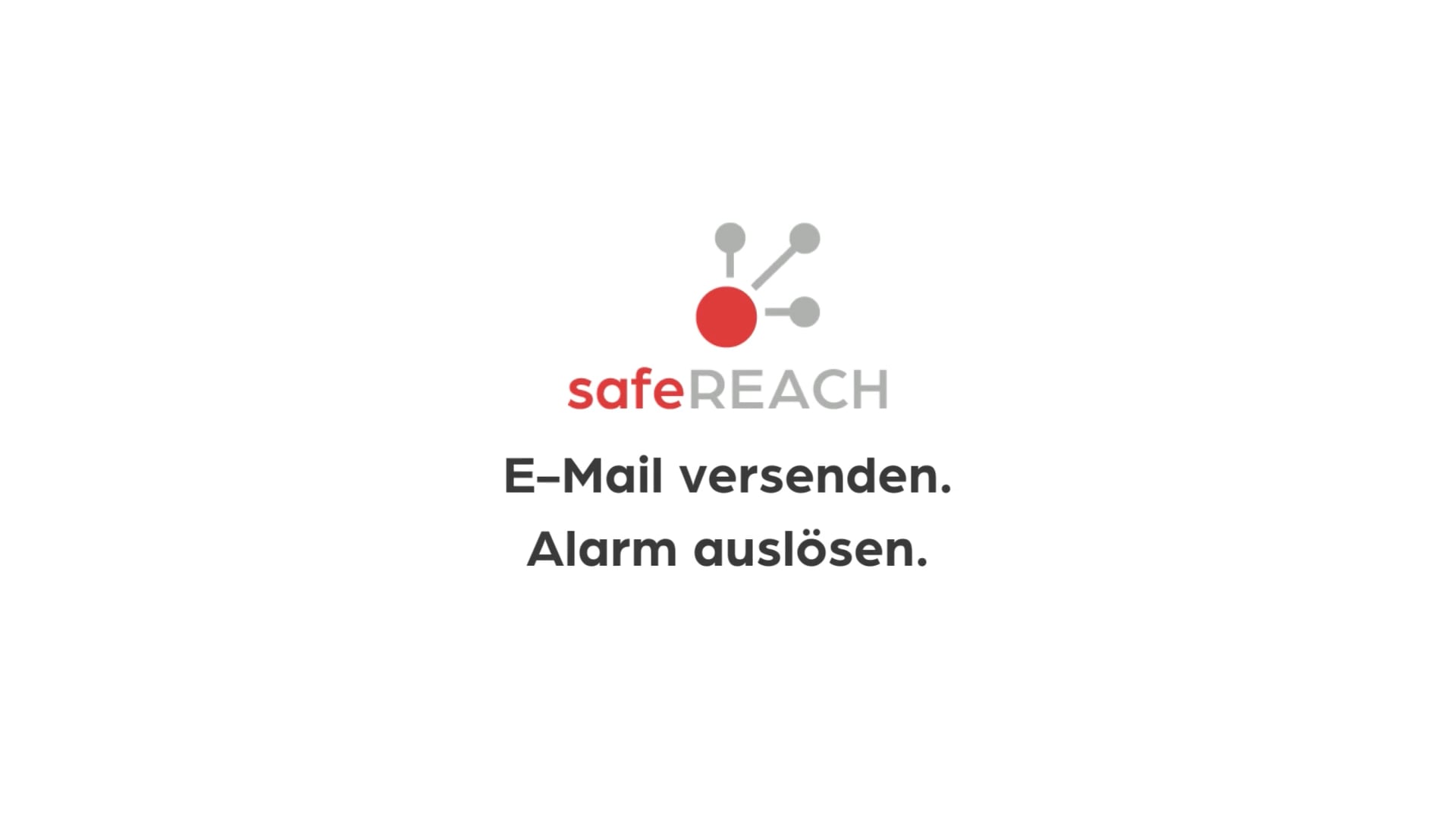 Auslösung eines Alarms per E-Mail über safeREACH on Vimeo