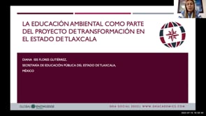 La educación ambiental como parte del proyecto de transformación en el estado de Tlaxcala