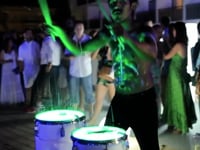 TAMBORES DE LUZ Y AGUA