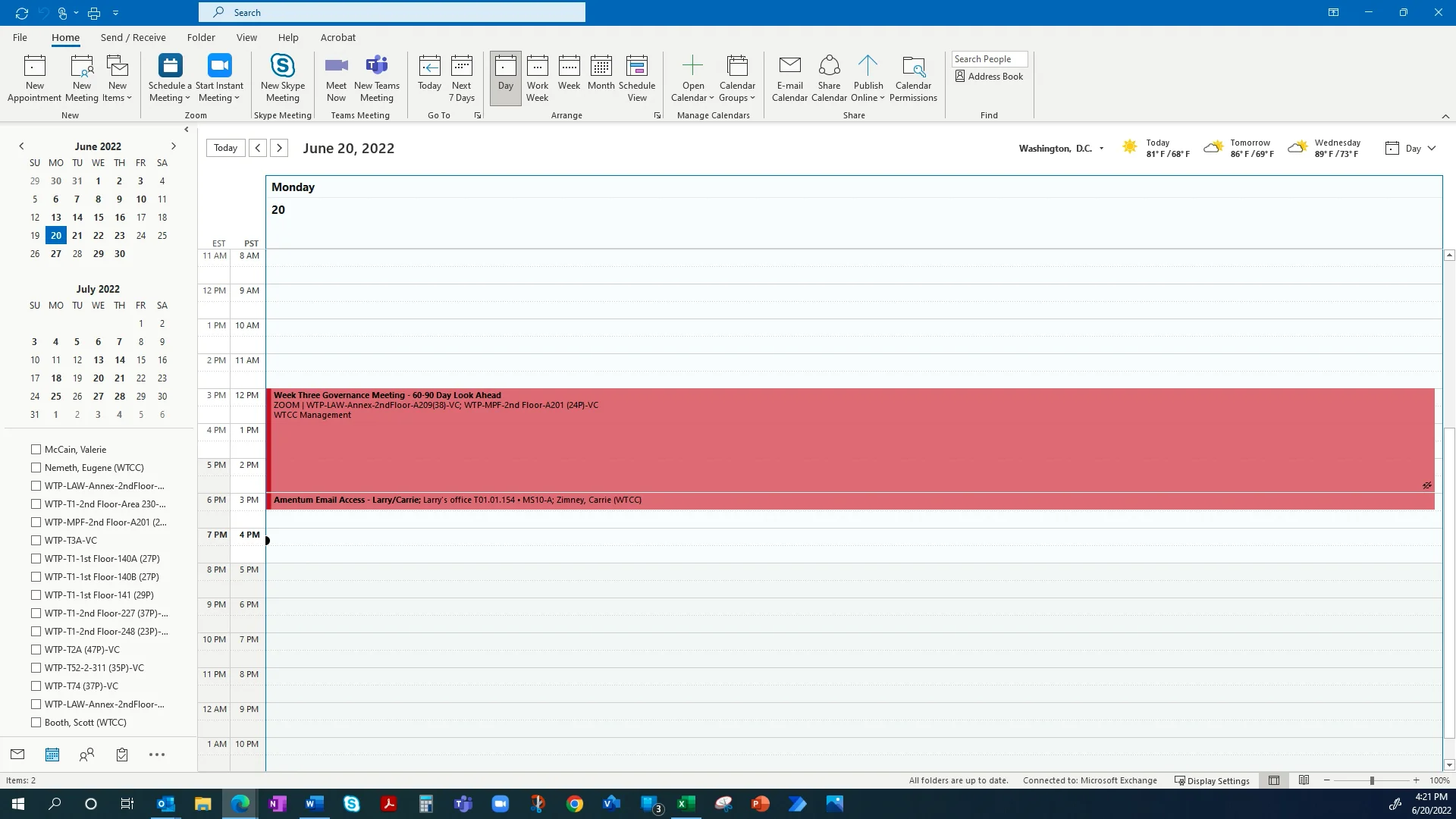 How to reserve conference rooms in outlook on vimeo