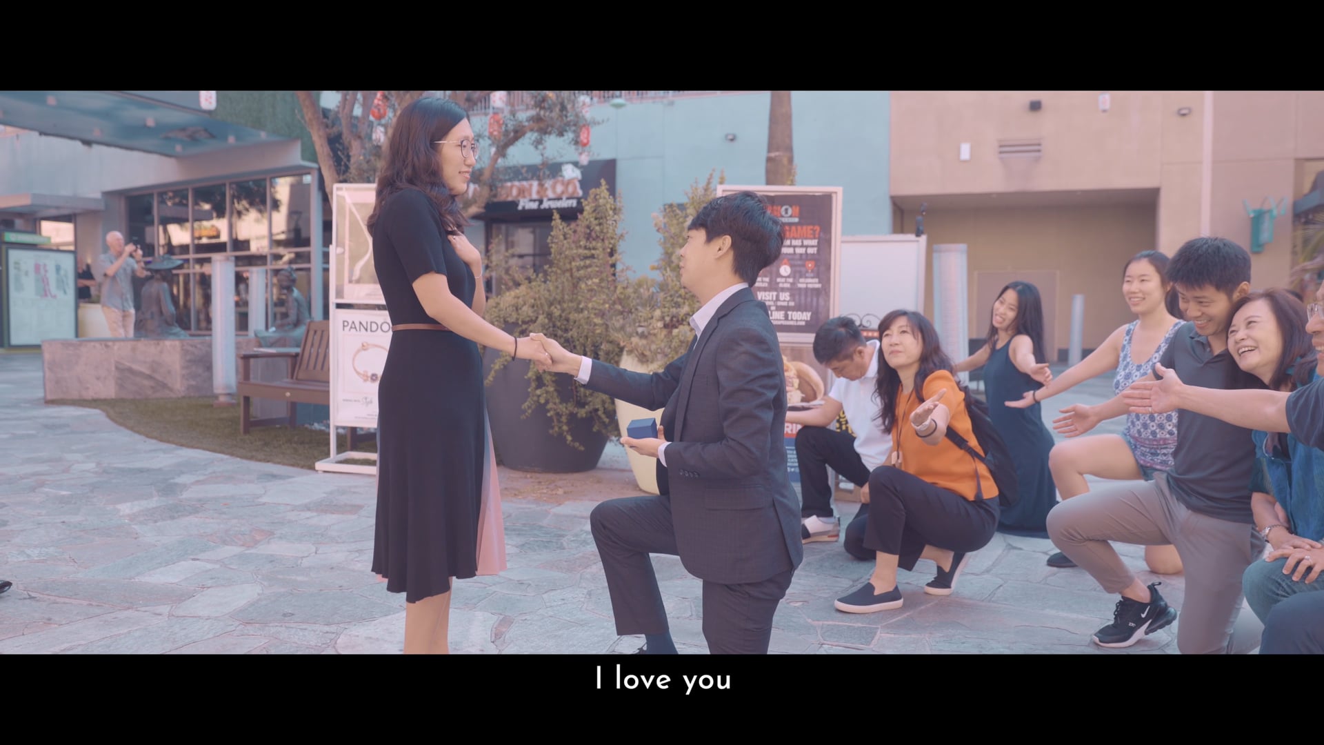 Richard + Hanna Flashmob Proposal