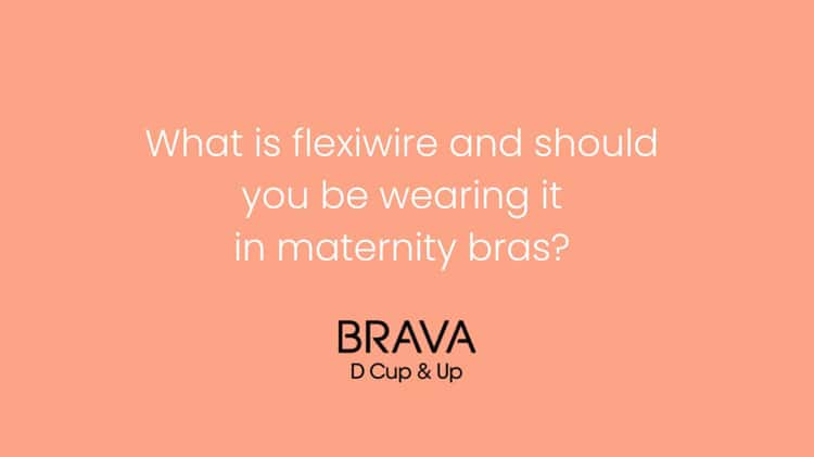 What is flexiwire in maternity bras? on Vimeo