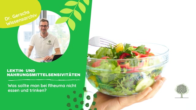 Was sollte man bei Rheuma nicht essen und trinken?