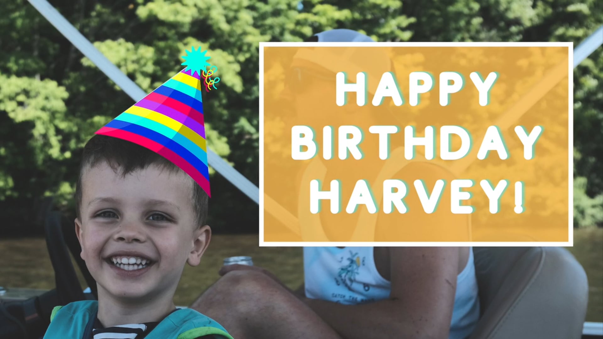 Harvey turns 4!