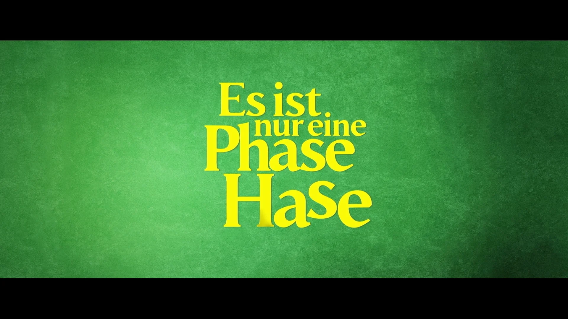 Es ist nur eine Phase, Hase - Trailer on Vimeo