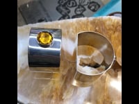 Glass, Silver Napkin Ring 8992-2648