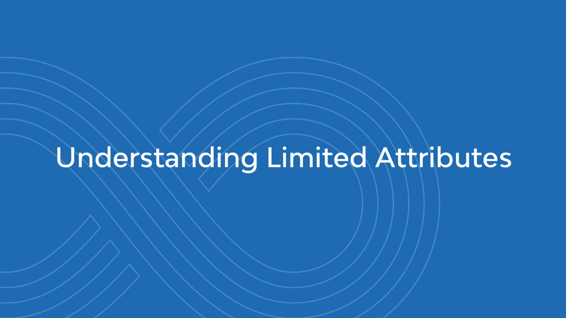Understanding Limited Attributes on Vimeo