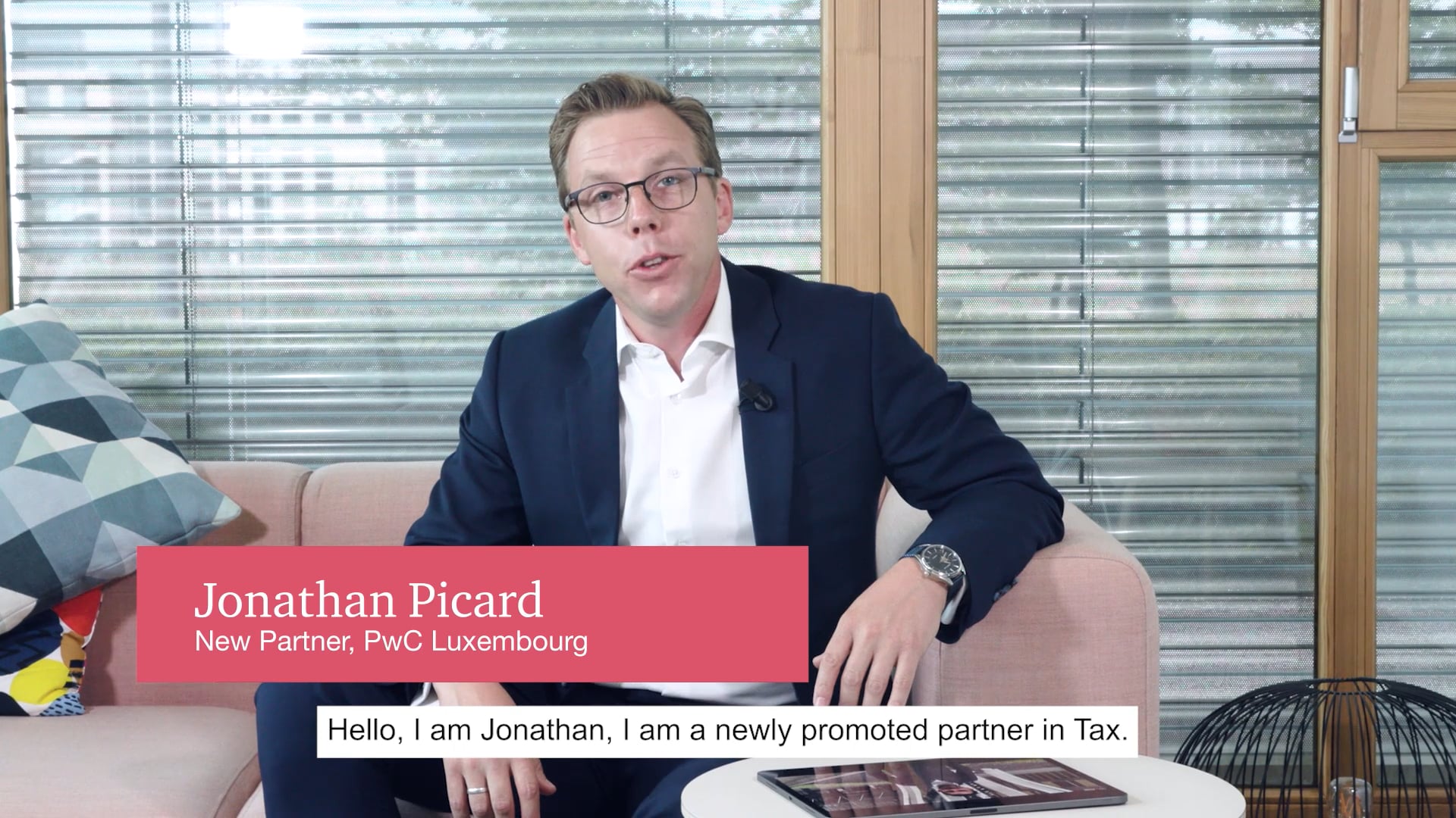 New Partners 2022 - Jonathan Picard, Tax Partner on Vimeo