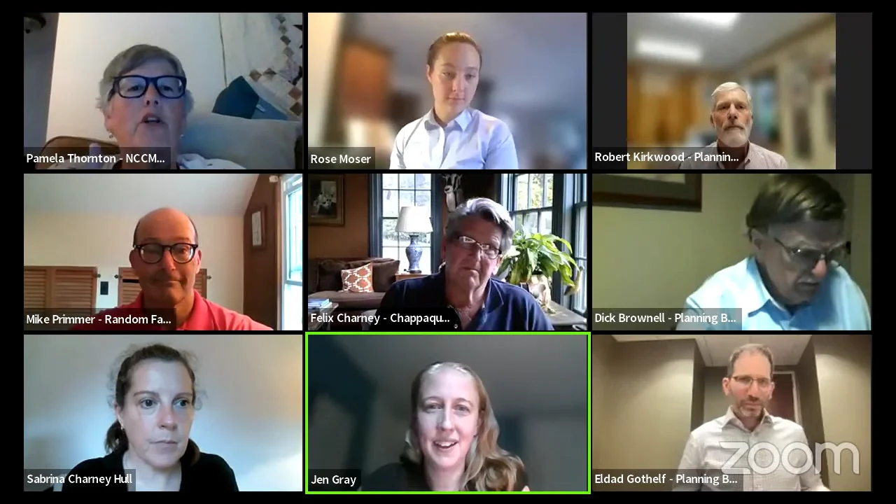 NCCMC Town of New Castle Planning Board Meeting 7/19/22 on Vimeo