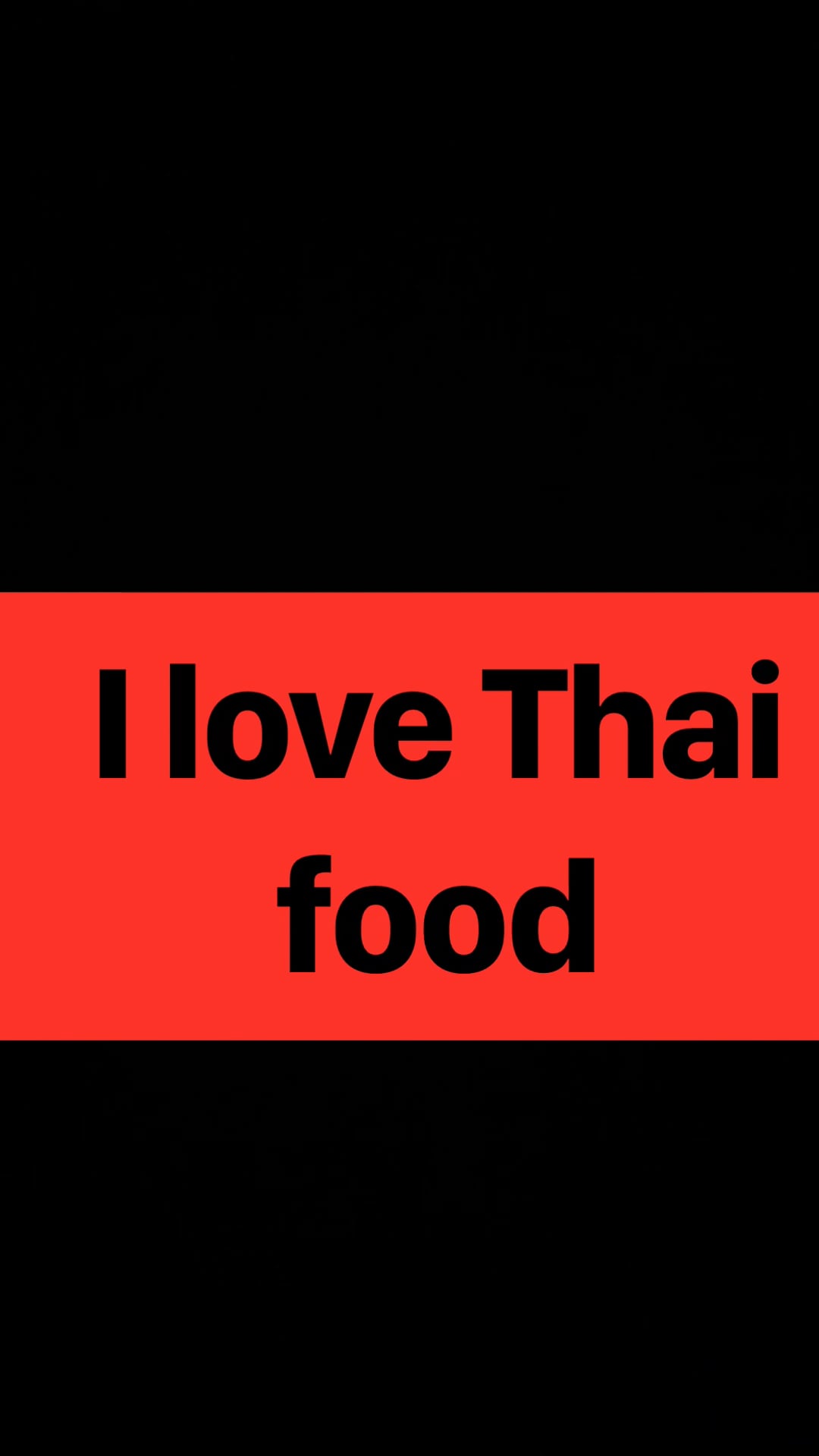 I Love Thai Food On Vimeo