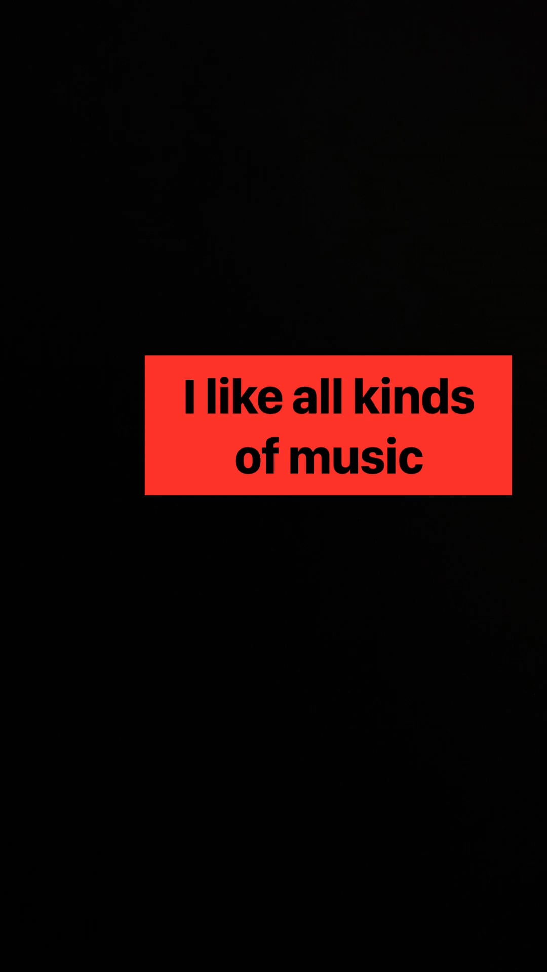 I Like All Types Of Music On Vimeo