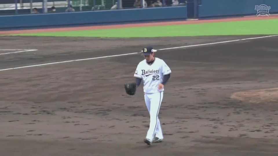 【ファーム】完璧リリーフ!! バファローズ・村西良太 3者凡退に抑える!! 2022年7月21日  オリックス・バファローズ 対 阪神タイガース