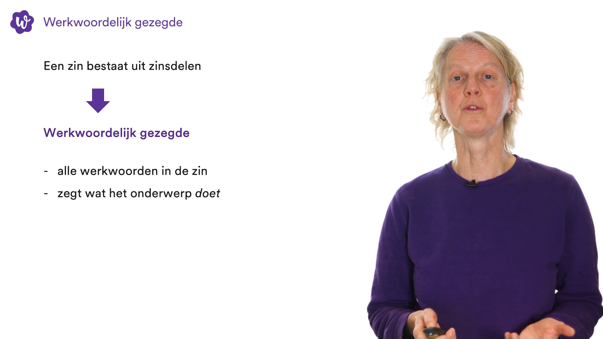 Werkwoordelijk gezegde 1 oefenen studygo
