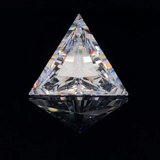 Triangular clearance gemstone cut