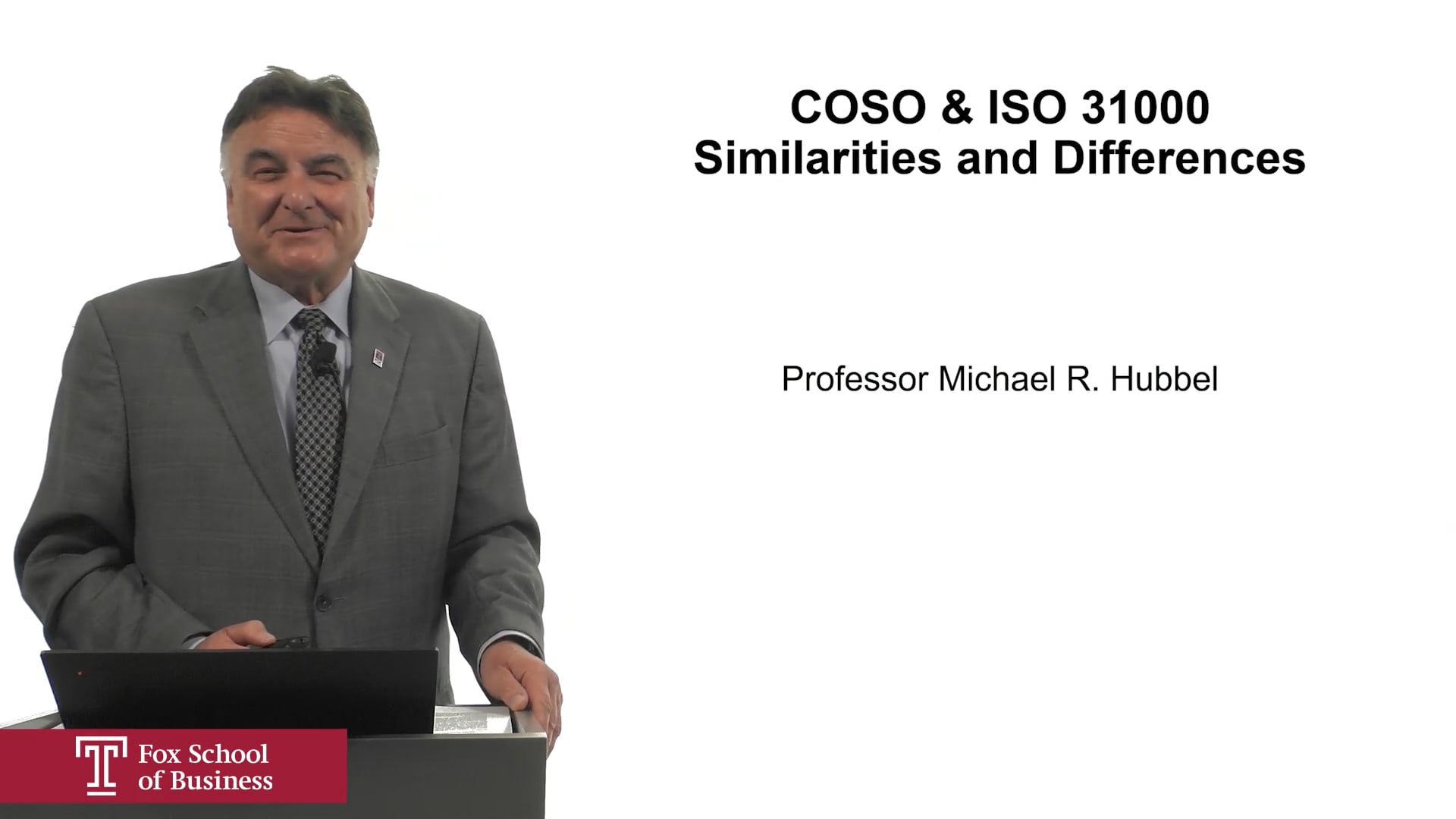 COSO & ISO 31000 – Similarities & Differences