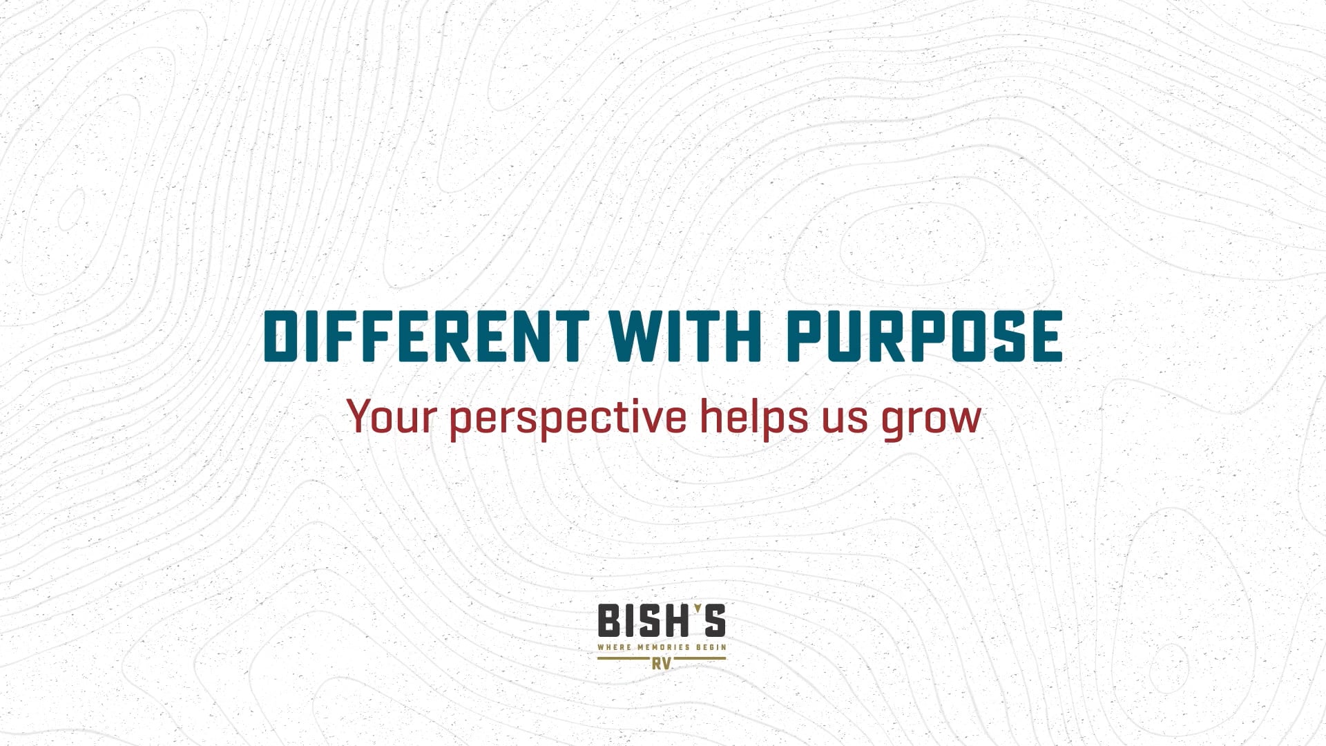 Different with Purpose