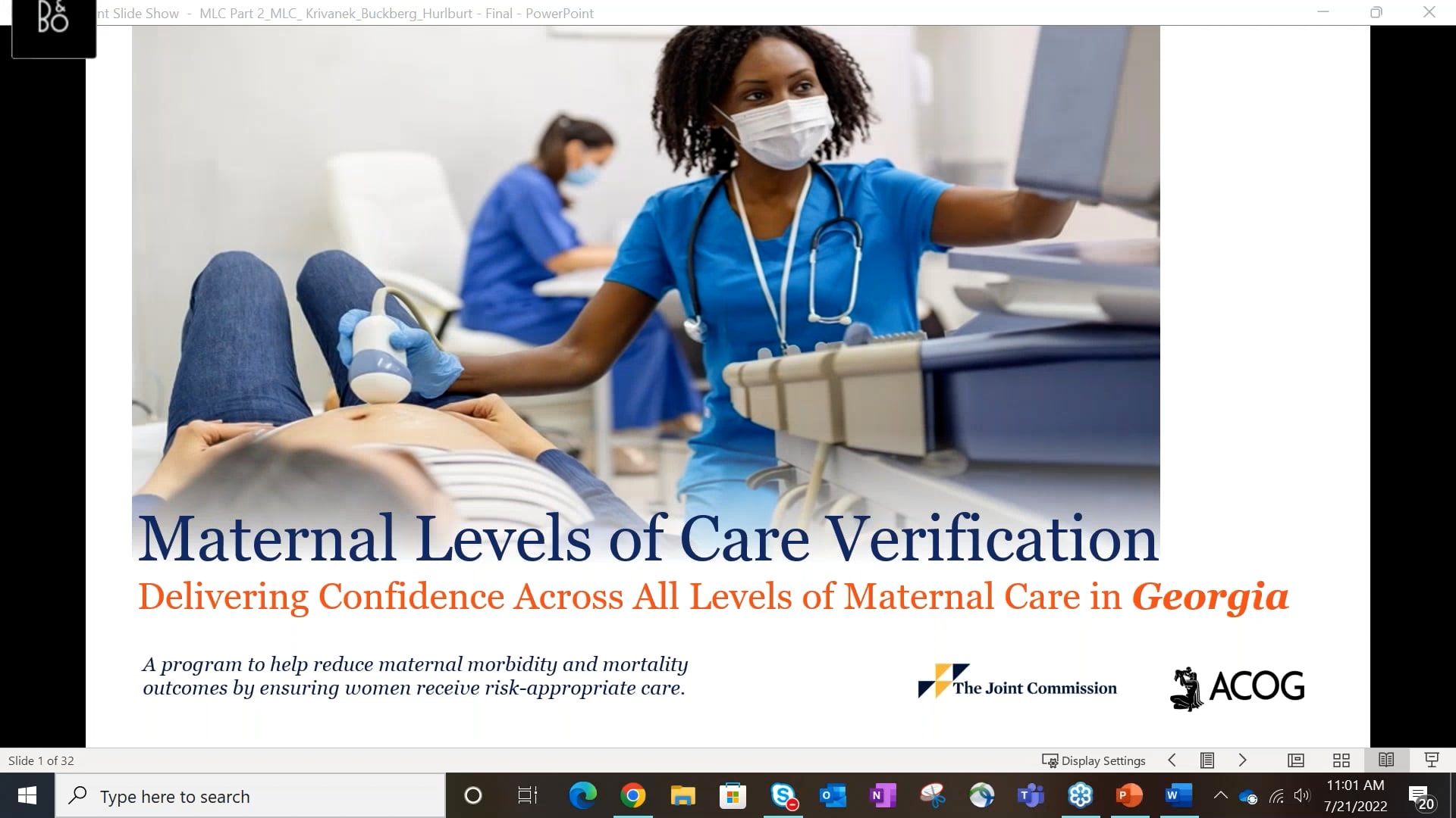 Maternal Levels of Care Designation Review Prep.mp4 on Vimeo