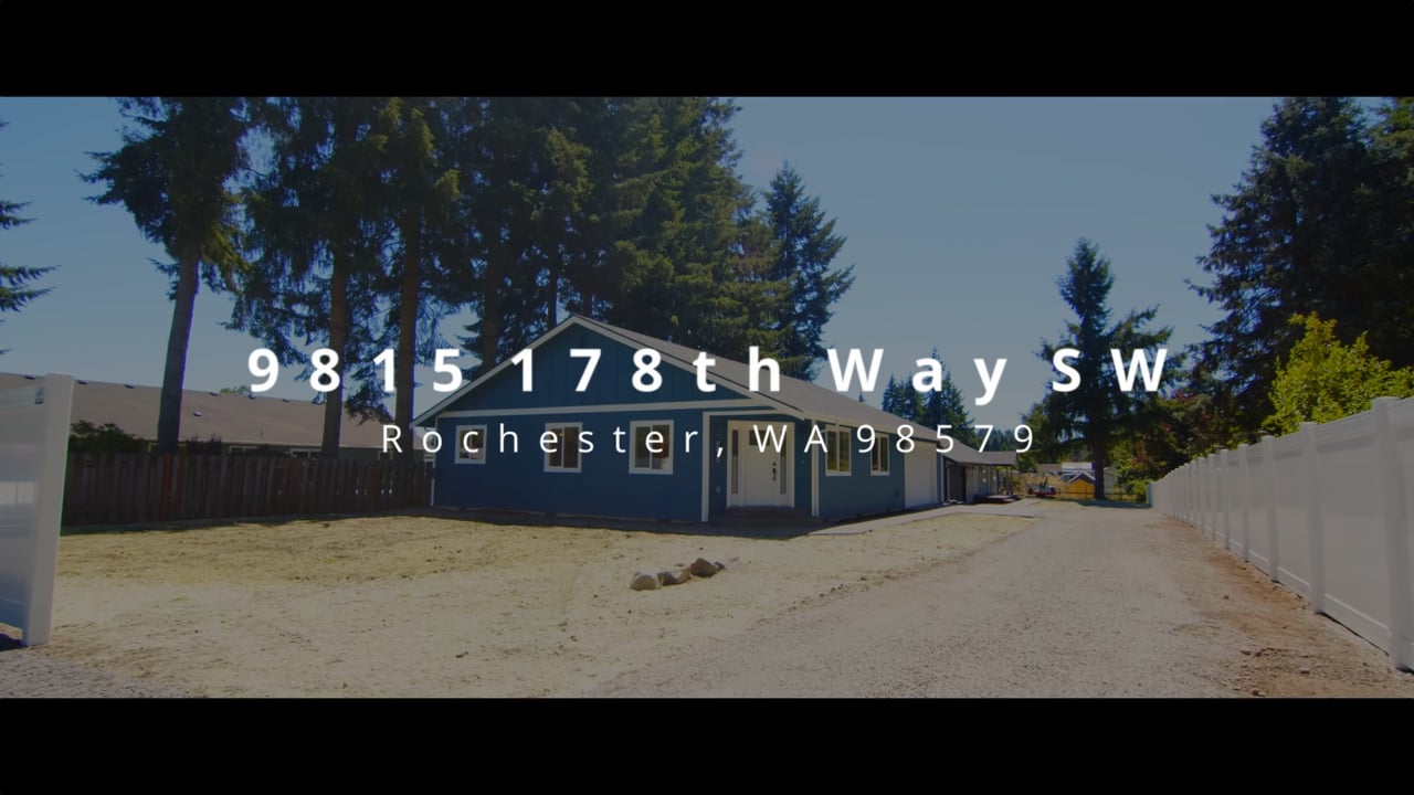9815 178th Way SW, Rochester, WA 98579.mov